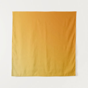 Gold yellow blue colour simple tapestry