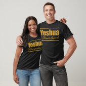 Gold Yeshua Hamashiach  Hebrew Roots Movement Yahw T-Shirt (Unisex)