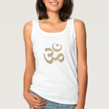 Gold Yoga Om Sign