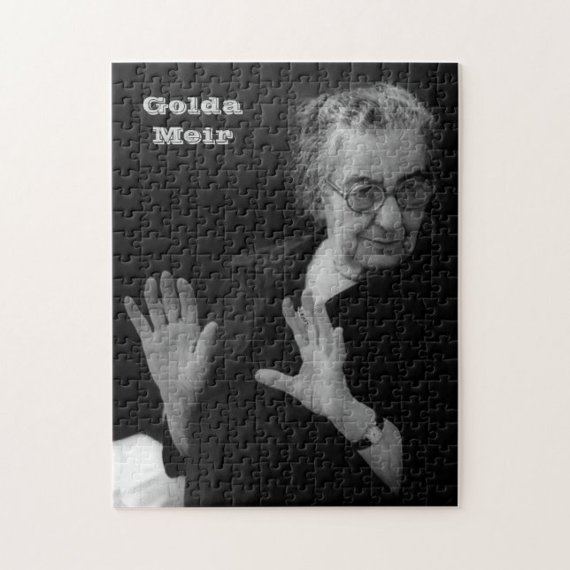 Golda Meir Jigsaw Puzzle (Vertical)
