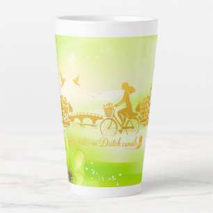 GoldAmsterdam Buoyant Dreamy Minimalistic Romantic Latte Mug
