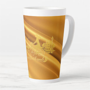 GoldAmsterdam Buoyant Dreamy Minimalistic Romantic Latte Mug