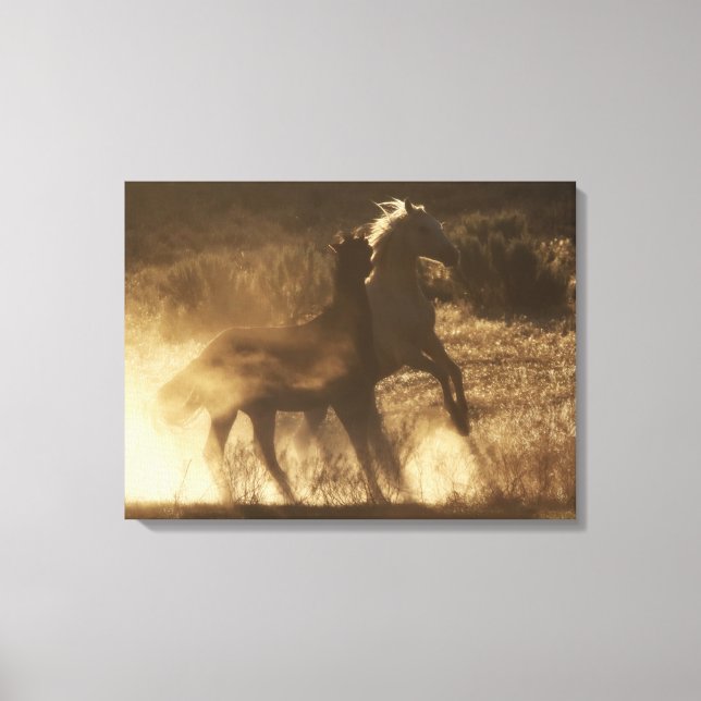 GoldDust Wild Kids Canvas Print (Front)