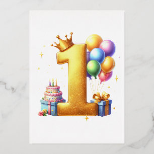 Golden 1st Birthday