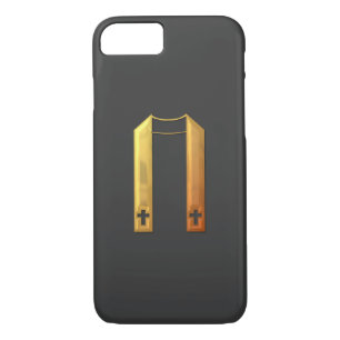 Golden "3-D" Liturgical Stole iPhone 8/7 Case