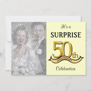 Golden (50th) Anniversary Party invitations