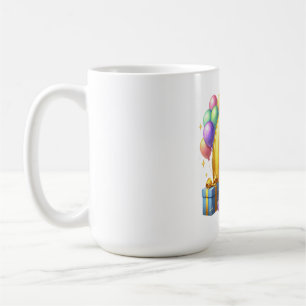 Golden 6th Birthday Coffee Mug