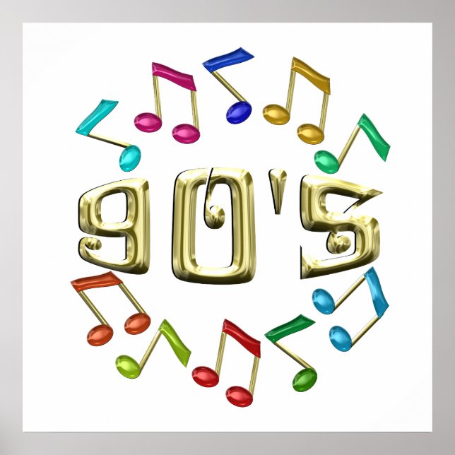 GOLDEN 90s Poster (Front)