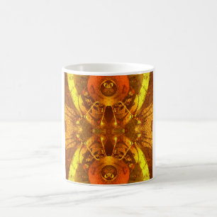Golden Abstract Coffee Mug