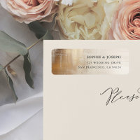 Golden Abstract | Elegant Wedding