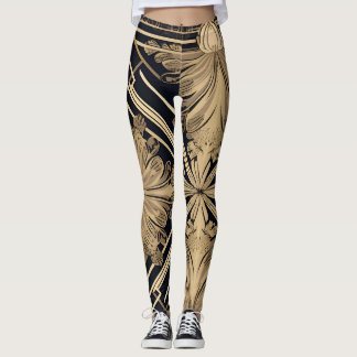 Golden acanthus  leggings