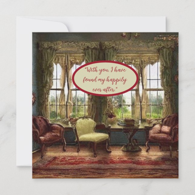 Golden Accents: "Golden Love" Card (Front)