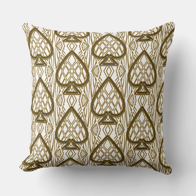 Golden ACE ticket Cushion (Front)