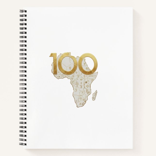 Golden Africa Centennial Legacy - 100 Years of Her Notebook (Front)