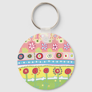 Golden Afternoon Keychain