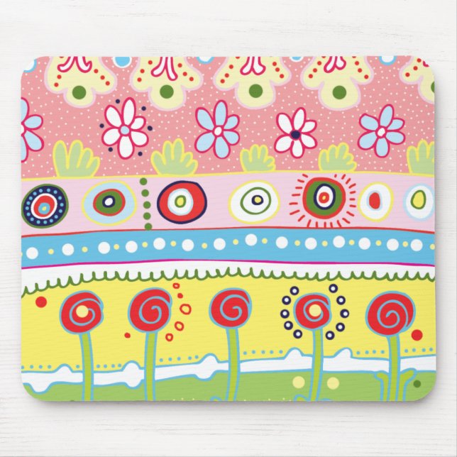 Golden Afternoon Mouse Mat (Front)