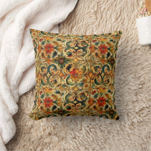 Golden Age Botanical Cushion