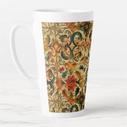 Golden Age Botanical Latte Mug