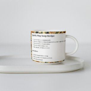 Golden Age Botanical Recipe Coffee Mug