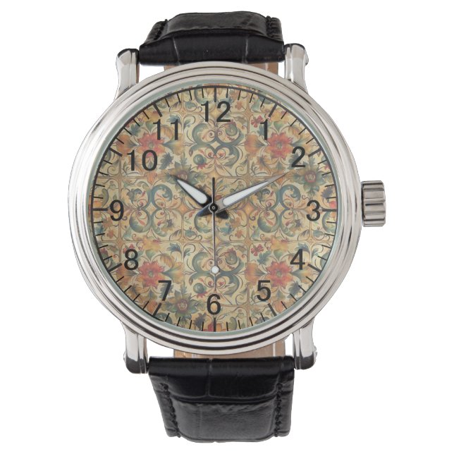 Golden Age Botanical  Watch (Front)
