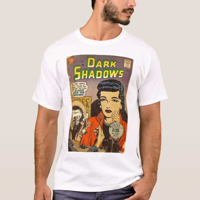 Golden Age Comic Art - Dark Shadows T-Shirt (Front)