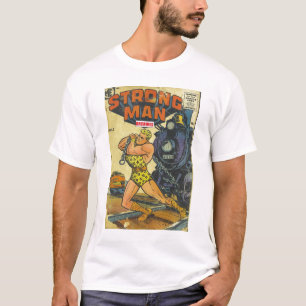 Golden Age Comic Art - Strong Man T-Shirt