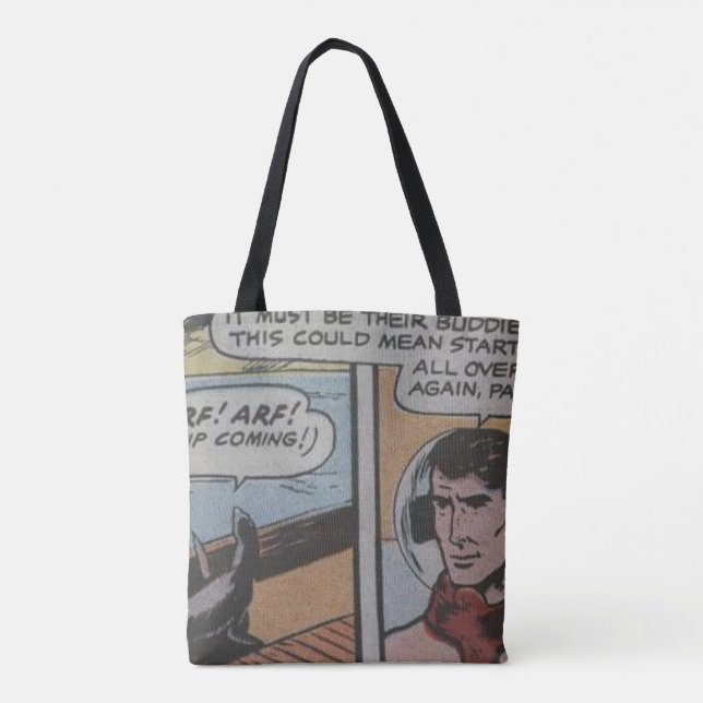 Golden Age Comics Tote Bag (Back)