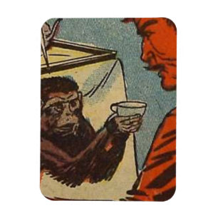 Golden age horror comics   70s Vintage comics Magnet