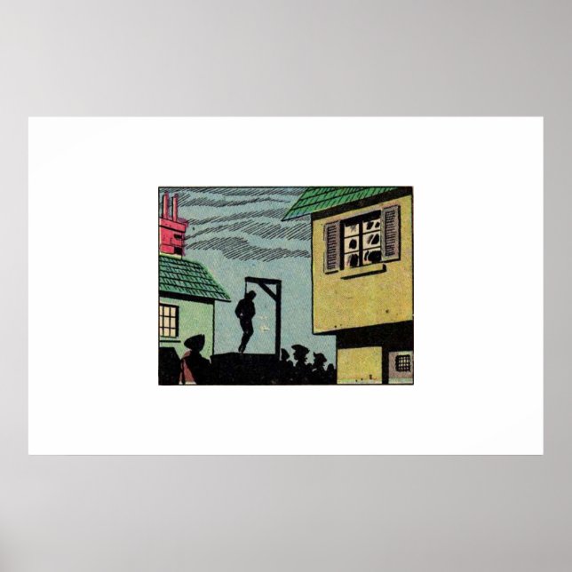 Golden age Horror vintage comics 1940s Poster (Front)