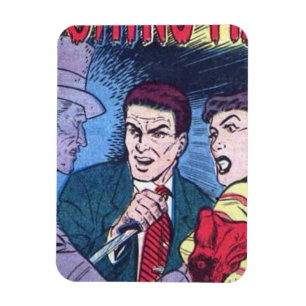 Golden age Horror vintage comics 1970s Magnet