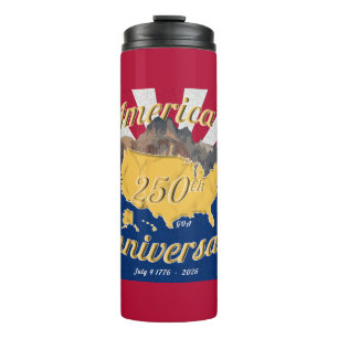 Golden Age Independence Day Thermal Tumbler