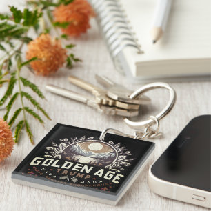 GOLDEN AGE KEY RING