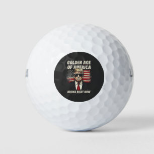 Golden Age of America Has Begun Now Golf Balls