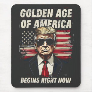 Golden Age of America Has Begun Now Mouse Mat