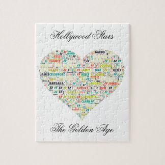 Golden Age of Hollywood Stars jigsaw puzzle