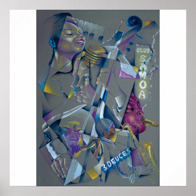 Golden Age of Jazz Poster (Front)