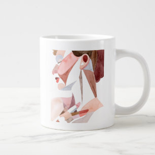 Golden Age Woman Large Coffee Mug