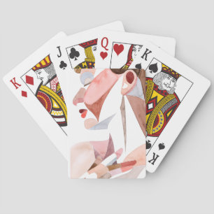 Golden Age Woman Playing Cards