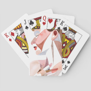 Golden Age Woman Playing Cards
