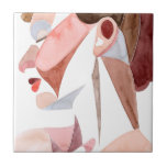 Golden Age Woman Tile<br><div class="desc">Golden Age I by Grace Popp. | 143670Z</div>