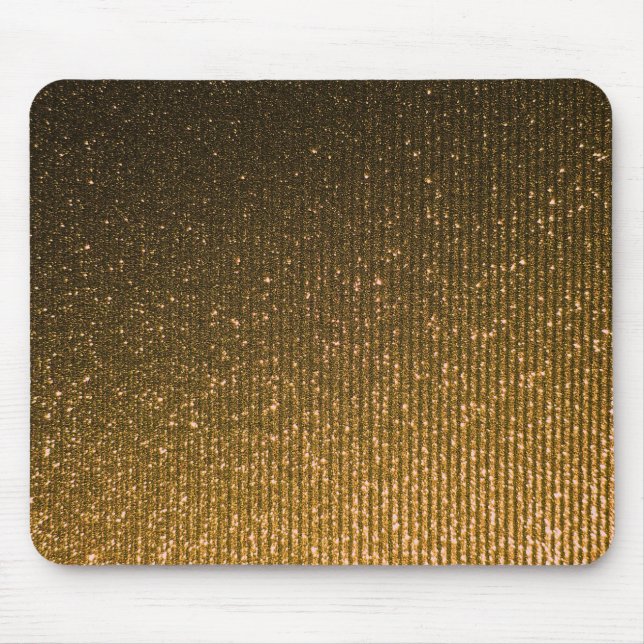 Golden Amber Hue Decor Mouse Mat (Front)