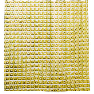 Golden and black glass surface.Golden surface.The  Shower Curtain