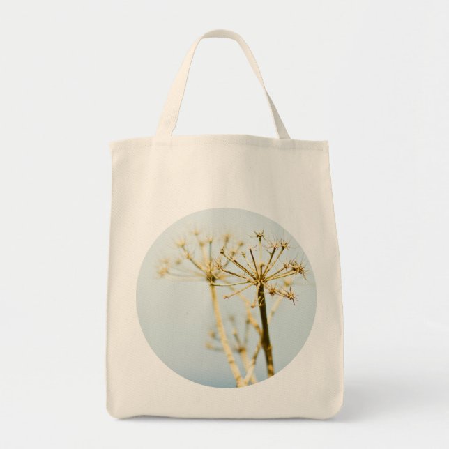 Golden and Teal Tote Bag (Front)