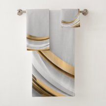 GOLDEN AND WHITE MODERN