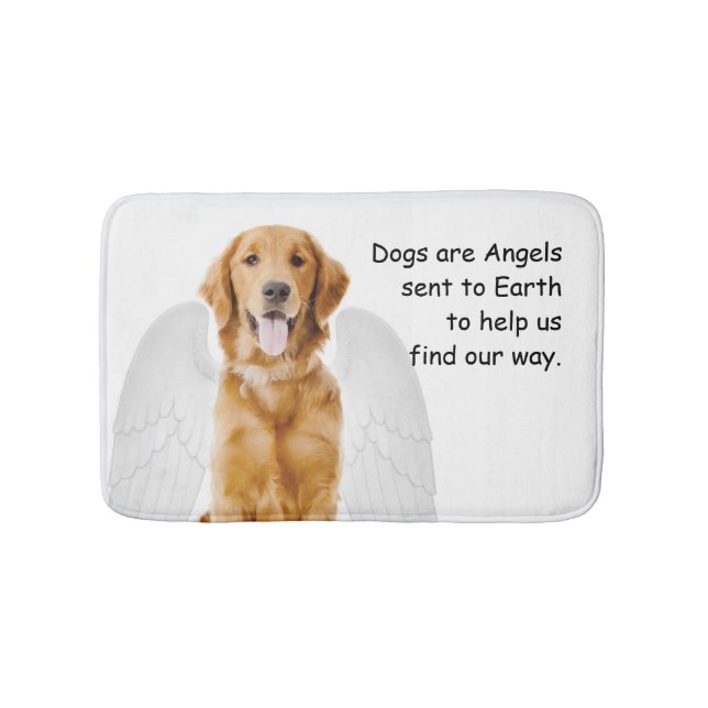 Golden Angel Bath Mat (Front)