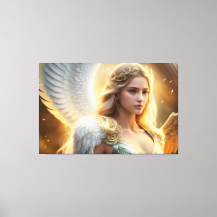 Golden Angel  Canvas Print