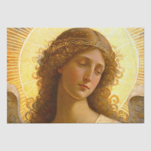 Golden Angel Gentle Messenger of Love  Tissue Paper