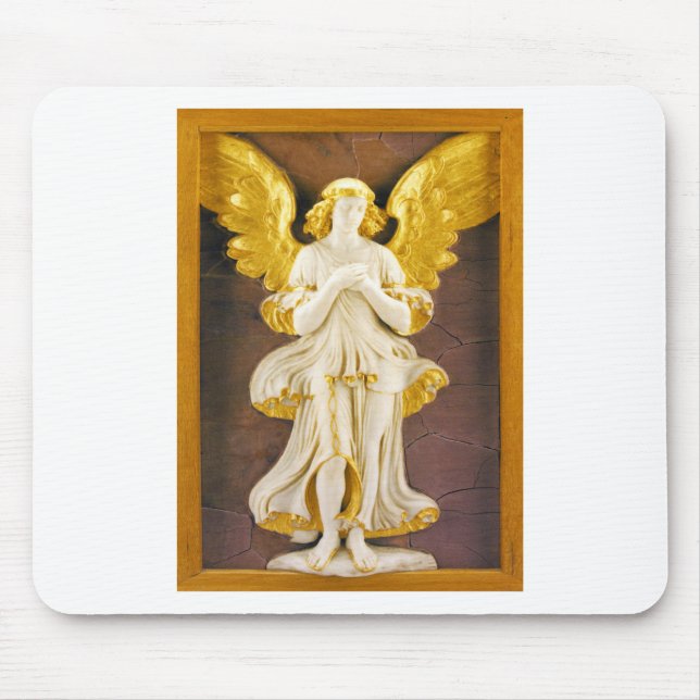 Golden Angel Mouse Mat (Front)