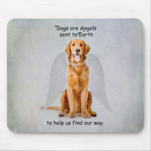 Golden Angel Mousepad