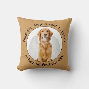 Golden Angel Pillow